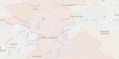 Karta över Campo Grande