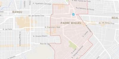 Karta över Padre Miguel