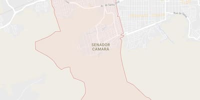 Karta över Senador Camará