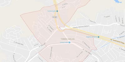 Karta över Tomás Coelho